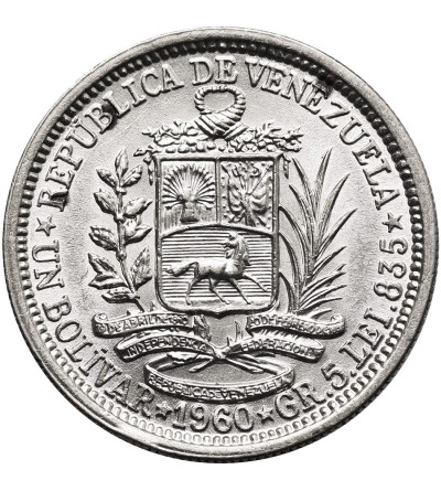 Venezuela. 1 Bolivar 1960