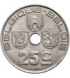 Belgia, Leopold III (1934-1951). 25 Centimes 1939, BELGIQUE - BELGIE