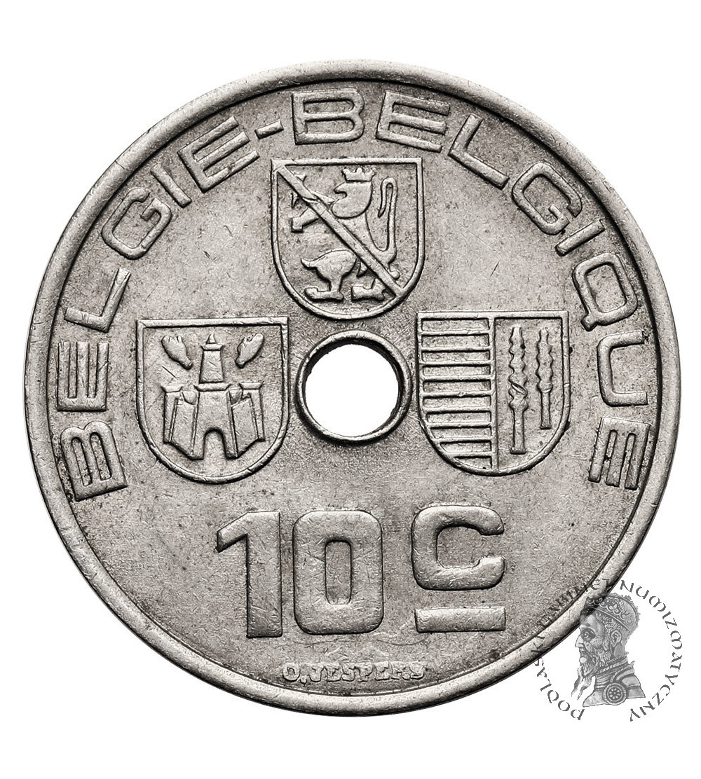 Belgia, Leopold III (1934-1951). 10 Centimes 1939, BELGIE - BELGIQUE