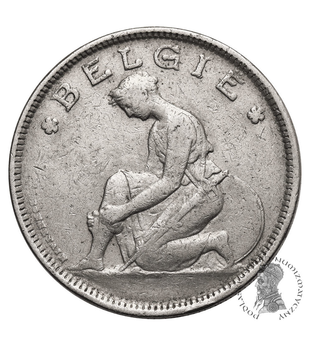 Belgium, Albert I (1909-1934). 2 Francs 1924, BELGIE