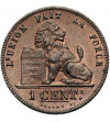 Belgia, Leopold II (1865-1909). 1 Centime 1876