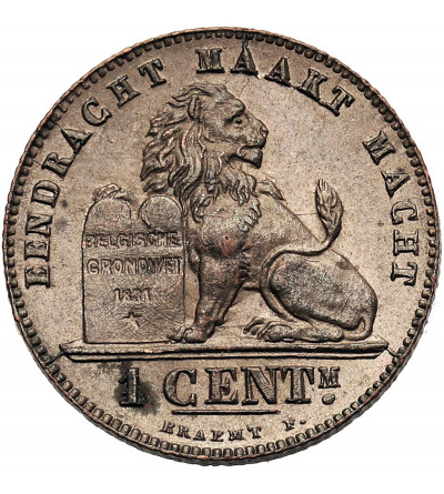 Belgium, Leopold II (1865-1909). 1 Centime 1894