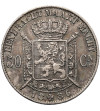 Belgia, Leopold II (1865-1909). 50 Centimes 1886, BELGEN