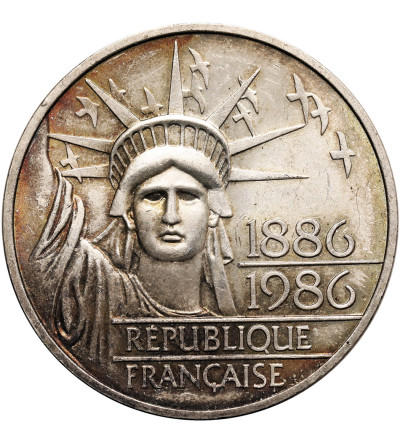 France. 100 Francs 1986, 100th anniversary of the Statue of Liberty