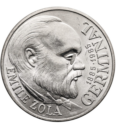 France. 100 Francs 1985, 100th Anniversary of Émile Zola's novel Germinal, Series: 100 Francs Émile Zola