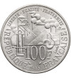 Francja. 100 franków 1985, 100. rocznica powieści Emile'a Zoli „Germinal”, Seria: 100 franków Émile Zola