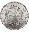 France. 50 Francs 1977, Hercules