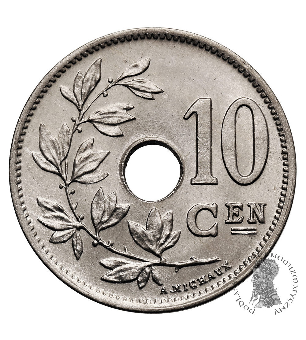 Belgium, Leopold II (1865-1909). 10 Centimes 1902, BELGIE