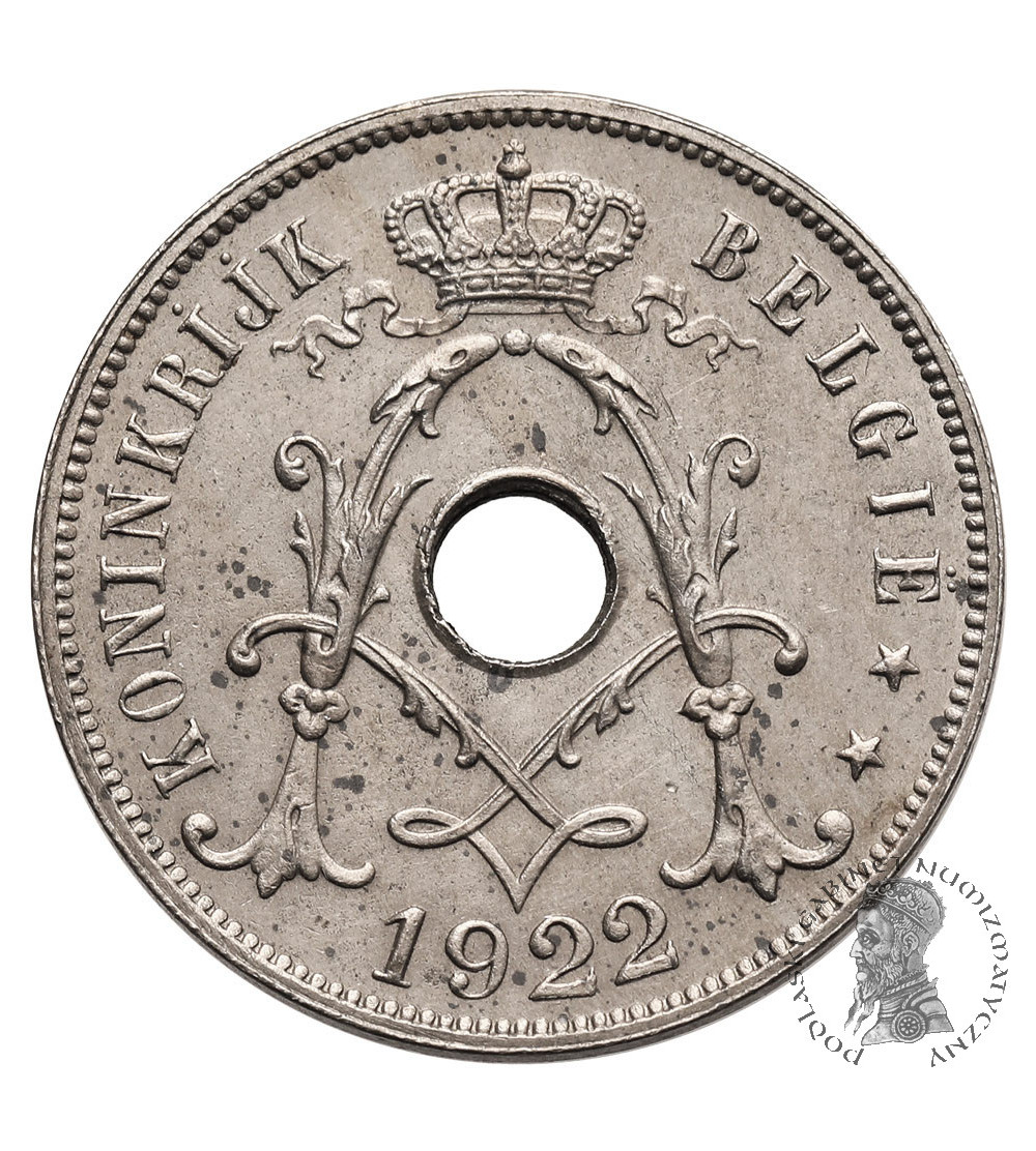 Belgia, Albert I (1909-1934). 25 Centimes 1922, BELGIE