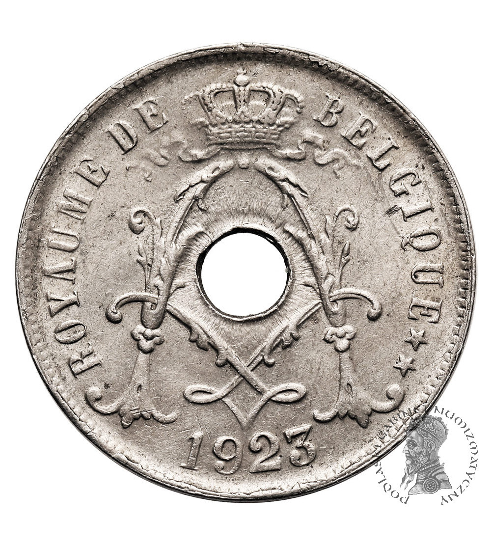 Belgia, Albert I (1909-1934). 25 Centimes 1923, BELGIQUE