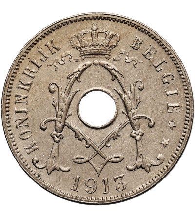 Belgia, Albert I (1909-1934). 25 Centimes 1913, BELGIE