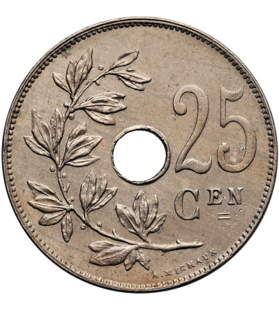 Belgia, Albert I (1909-1934). 25 Centimes 1913, BELGIE