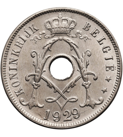 Belgia, Albert I (1909-1934). 25 Centimes 1929, BELGIE