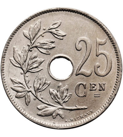 Belgia, Albert I (1909-1934). 25 Centimes 1929, BELGIE