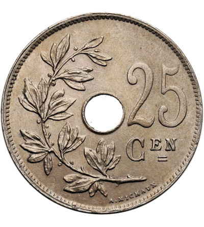 Belgia, Albert I (1909-1934). 25 Centimes 1921, BELGIE