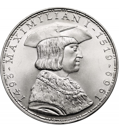 Austria. 50 Schilling 1969, 450th Anniversary of the Death of Maximilian I