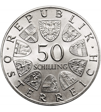 Austria. 50 Schilling 1969, 450th Anniversary of the Death of Maximilian I