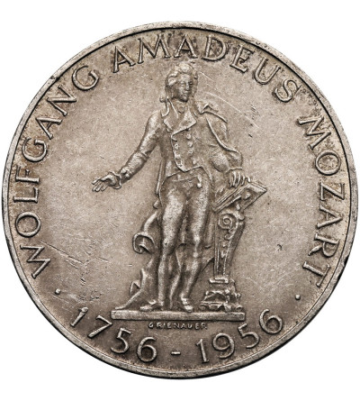 Austria. 25 Schilling 1956, 200th Anniversary of the Birth of Wolfgang Amadeus Mozart