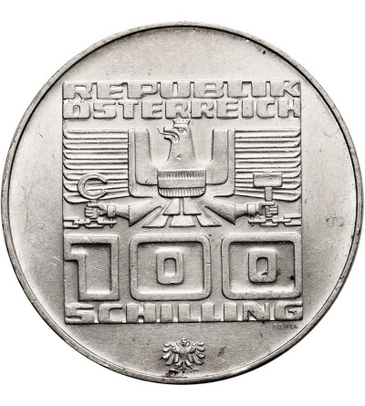 Austria. 100 Schilling 1975, Winter Olympic Games 1976 Innsbruck