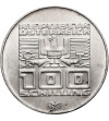 Austria. 100 Schilling 1975, Winter Olympic Games 1976 Innsbruck