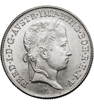 Austria, Ferdynand I (1835 - 1848). 20 krajcarów 1848 A, Wiedeń