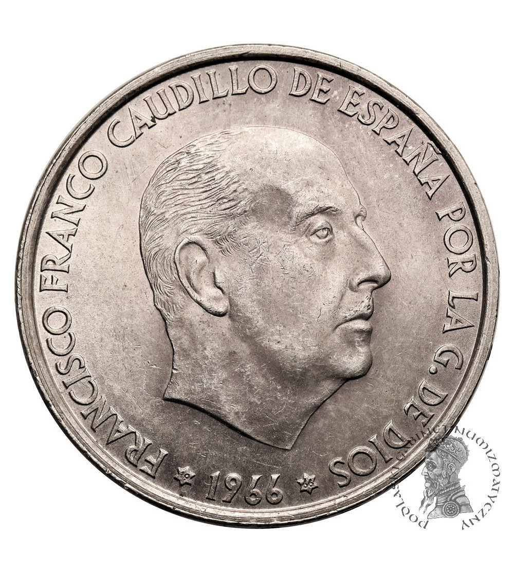 Spain, Francisco Franco (1936-1975). 100 Pesetas 1966 (66)