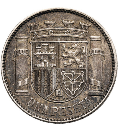 Hiszpania, Druga Republika (1931-1939). 1 Peseta 1933 (3-4)