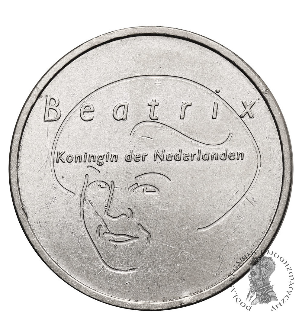 Netherlands, Beatrix (1980-2013). 5 Euro 2004, Members of the European Union, Series: Europa Star