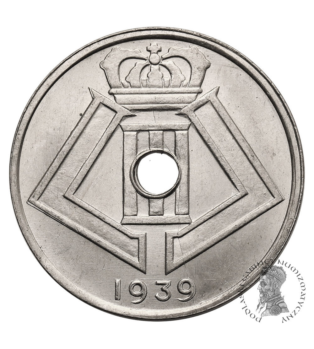 Belgia, Leopold III (1934-1951). 25 Centimes 1939, BELGIQUE - BELGIE