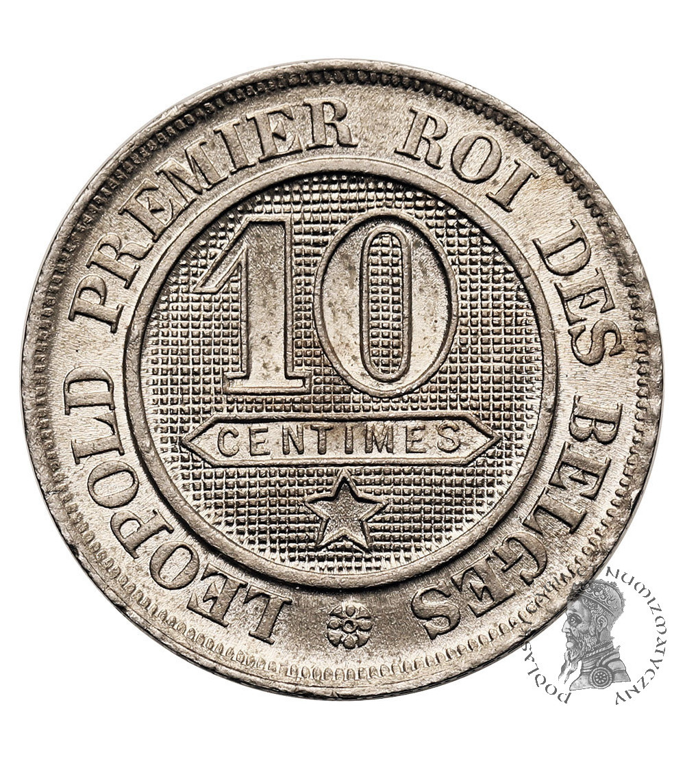 Belgium, Leopold I (1831-1865). 10 Centimes 1862, DES BELGES