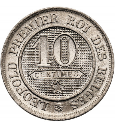 Belgium, Leopold I (1831-1865). 10 Centimes 1862, BELGES