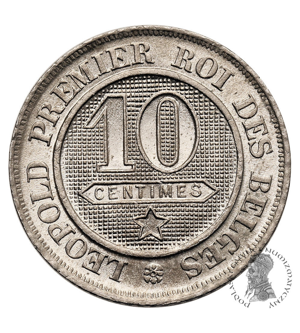Belgium, Leopold I (1831-1865). 10 Centimes 1862, BELGES