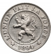 Belgia, Leopold II (1865-1909). 10 Centimes 1894, DES BELGES