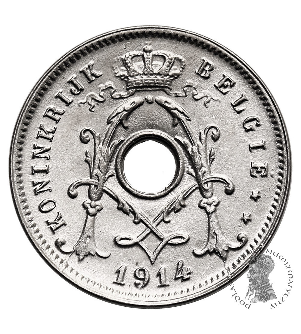 Belgium, Albert I (1909-1934). 5 Centimes 1914, BELGIE