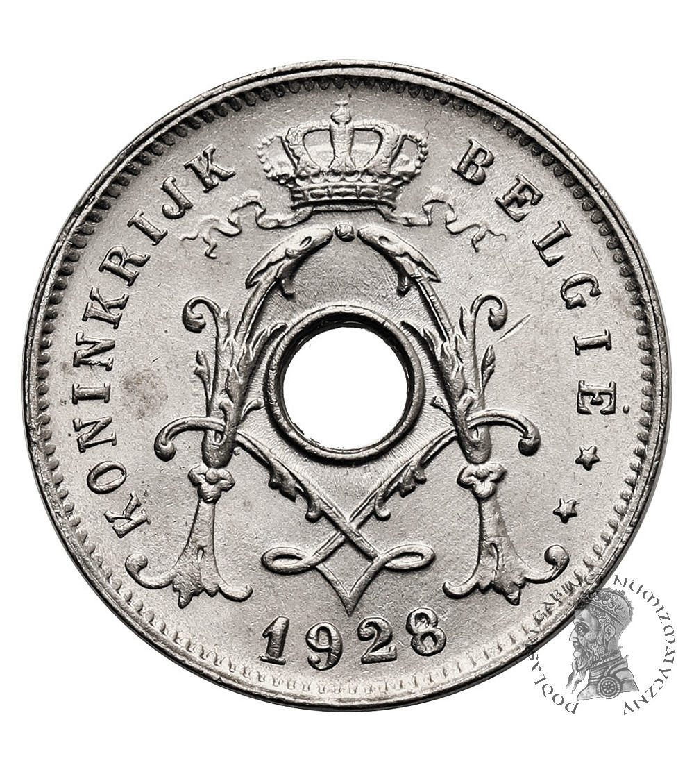 Belgia, Albert I (1909-1934). 5 Centimes 1928, BELGIE