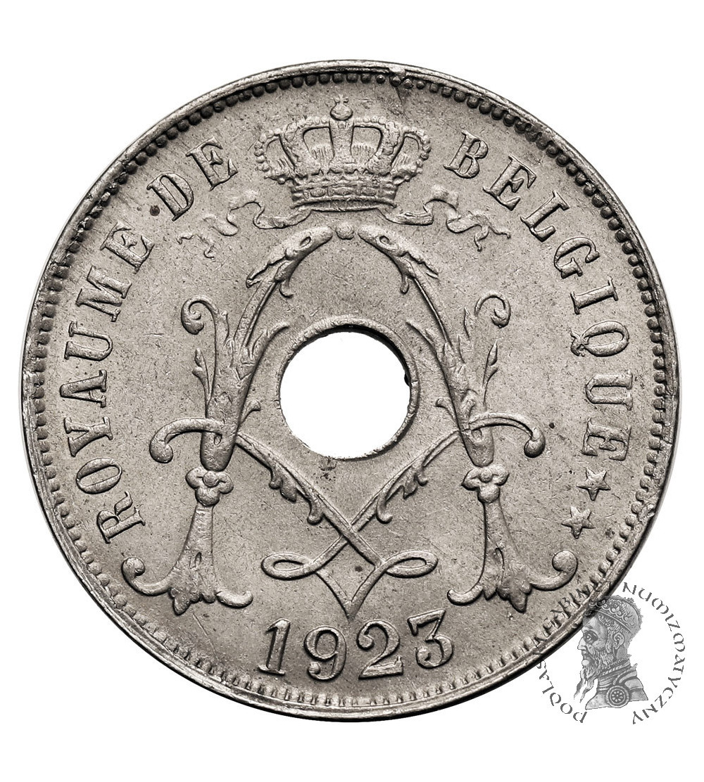 Belgia, Albert I (1909-1934). 25 Centimes 1923, BELGIQUE