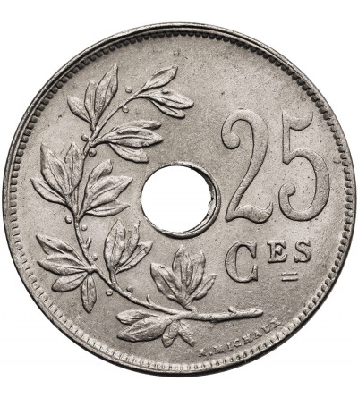 Belgia, Albert I (1909-1934). 25 Centimes 1923, BELGIQUE