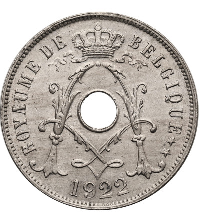 Belgia, Albert I (1909-1934). 25 Centimes 1922, BELGIQUE