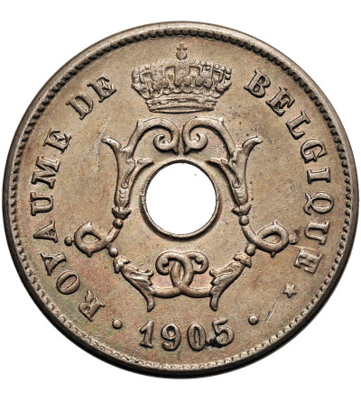 Belgia, Leopold II (1865-1909). 10 Centimes 1905, BELGIQUE