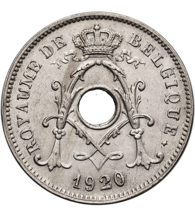 Belgia, Albert I (1909-1934). 10 Centimes 1920, BELGIQUE