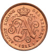 Belgia, Albert I (1909-1934). 2 Centimes 1911, DER BELGEN