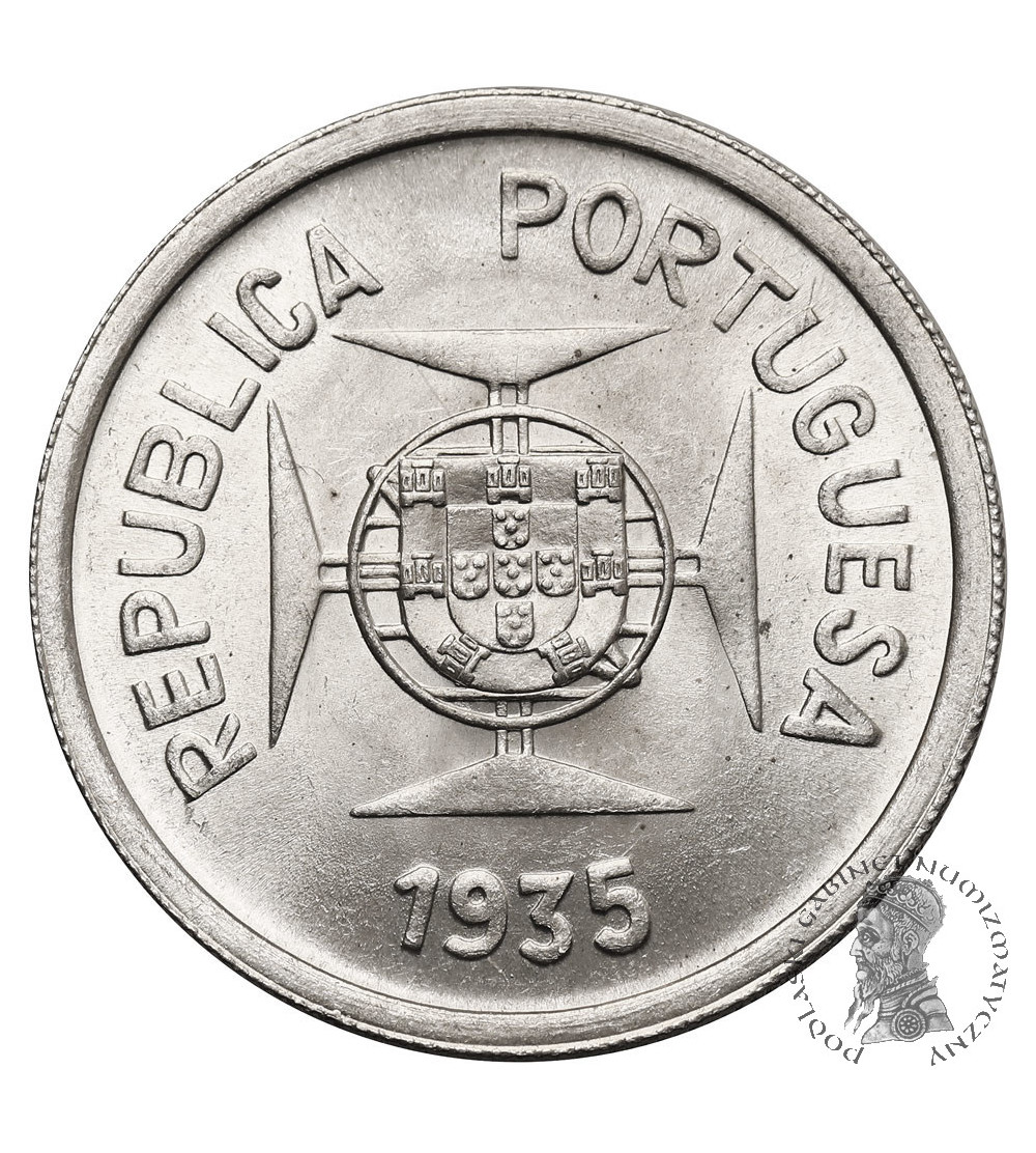 Indie Portugalskie. 1 rupia 1935