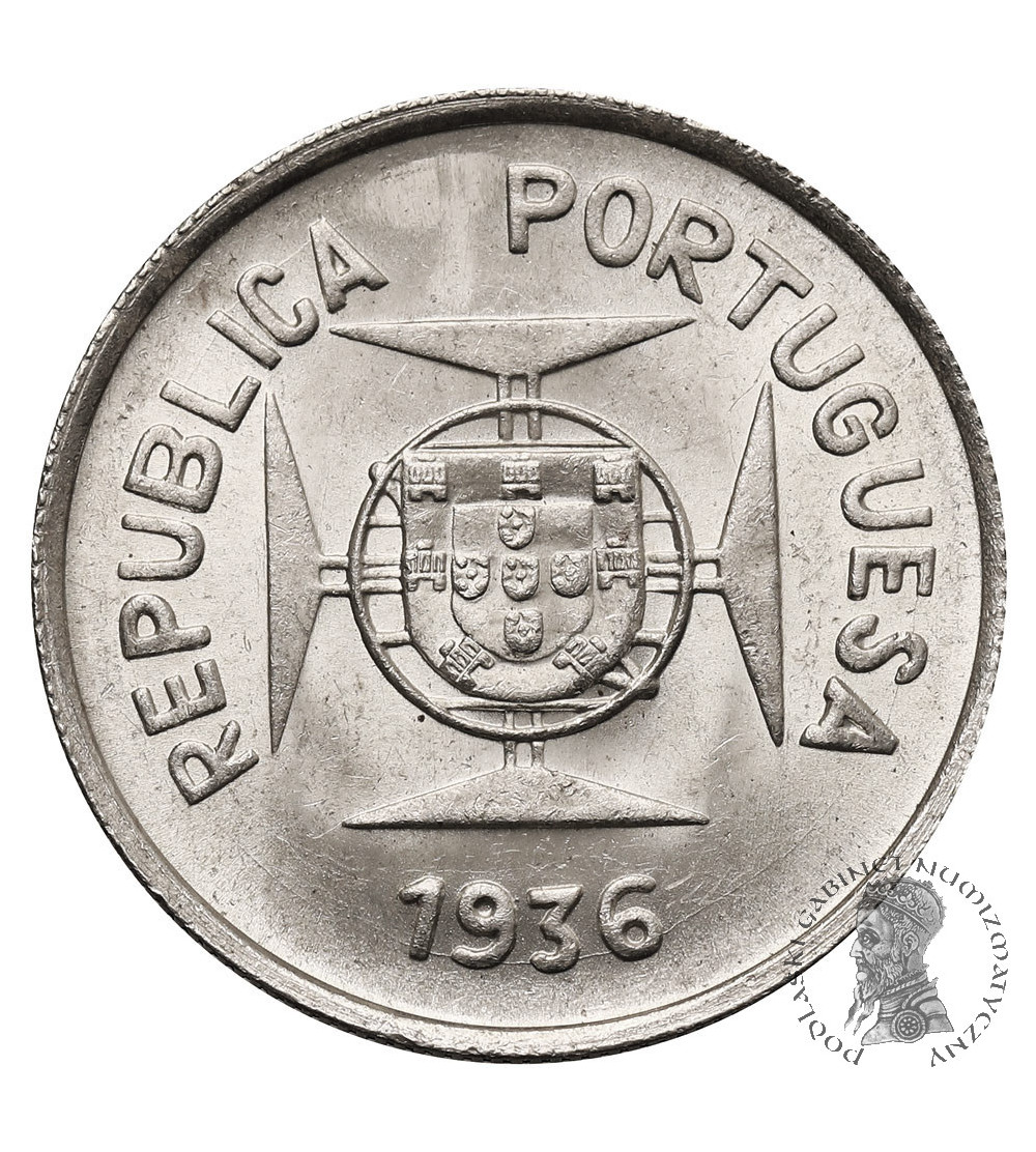 Indie Portugalskie. 1/2 rupii 1936