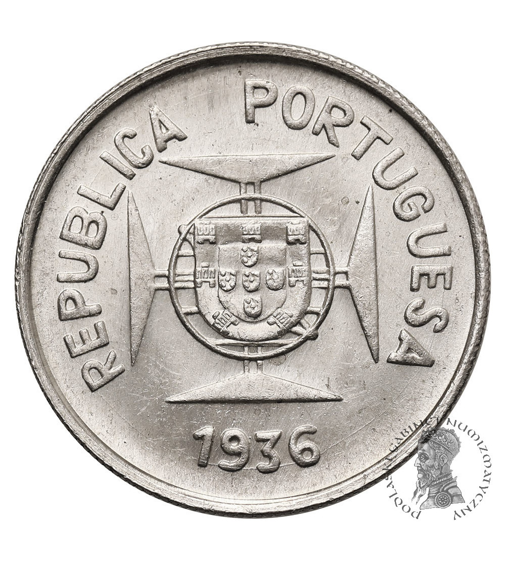 Indie Portugalskie. 1/2 rupii 1936