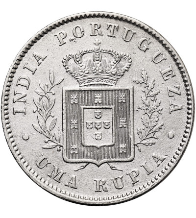 Indie Portugalskie, Ludwik I (Luís I) (1861-1889). 1 rupia 1881