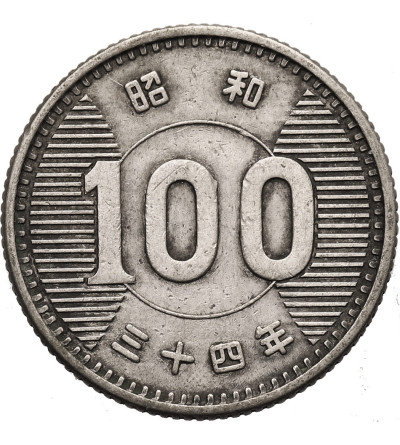 Japan, Hirohito (Shōwa), (1926-1989). 100 Yen, Yr. 34 / 1959 AD