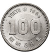 Japonia, Shōwa (1926-1989). 100 Yen, rok 39 / 1964 AD, XVIII Letnie Igrzyska Olimpijskie, Tokio 1964