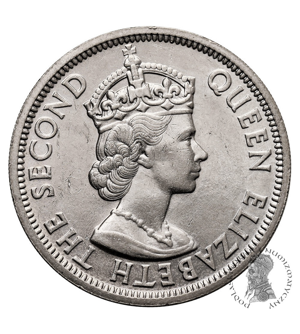 Eastern Caribbean States, Elizabeth II (1952-2022). 50 Cents 1965