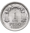 Chile, Republic. 1 Peso 1954