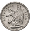 Chile, Republic. 5 Centavos 1928, Condor